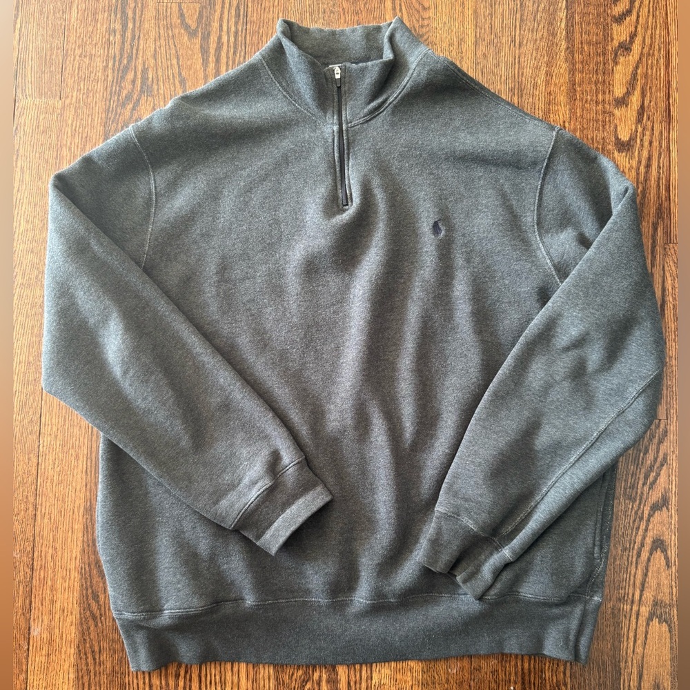 Polo Ralph Lauren Men’s Cotton Quarter Zip Sweater